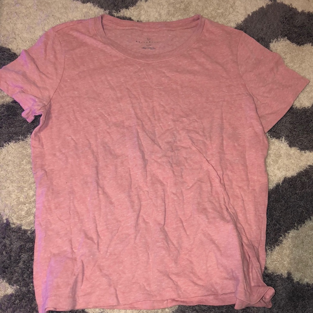 NWOT pink short sleeve shirt